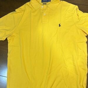 Polo by Ralph Lauren Bright Yellow Men's Polo Shirt